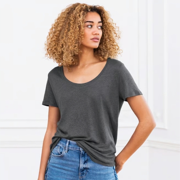 Wilfred Round Gray Oversized Short Sleeve T-Shirt - Size Small Good Condition - Picture 1 of 6